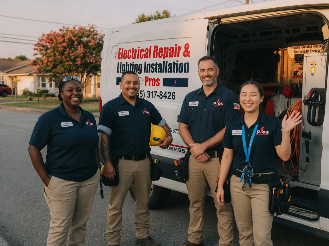 Licensed Electrician company in Krum, TX